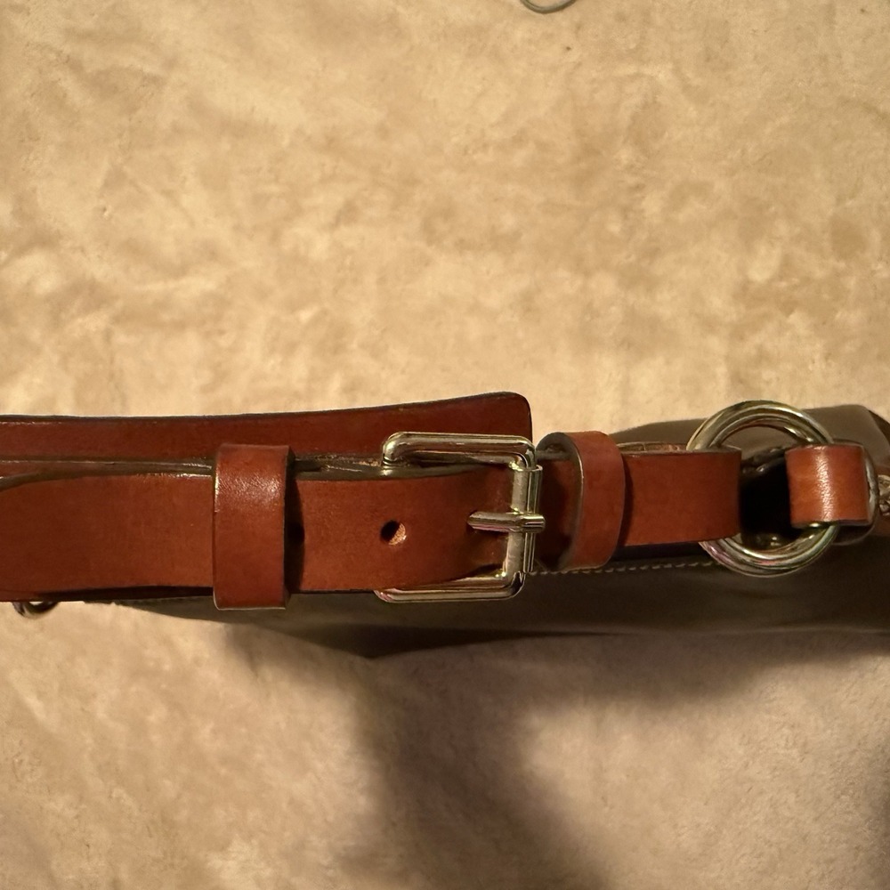 Dooney & Bourke Penrose Hobo Crossbody 22 Brown Purse Handbag - Picture 4 of 10